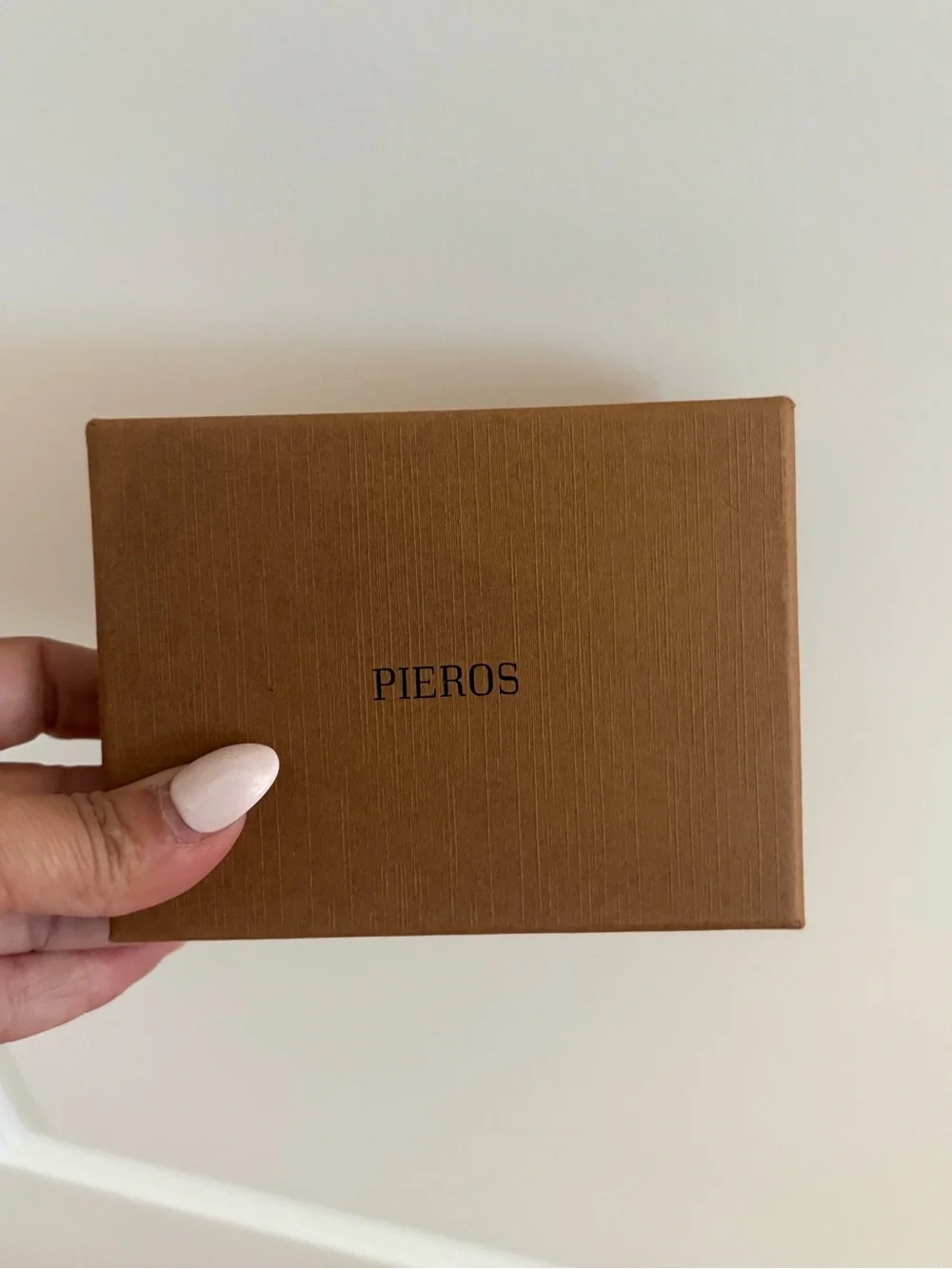 Men's Black Leather Card & Key Wallet by Pieros